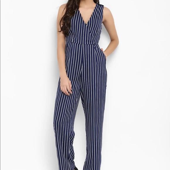 Blue jumpsuit - Picture 3 of 10